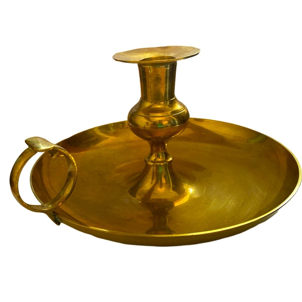 Vintage Brass Chamberstick